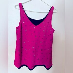 Reversible woman's tank top